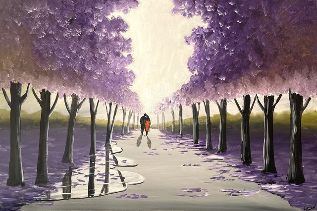 Image of Walk Through The Violet Trees